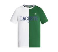 Lacoste two-tone logo-print T-shirt - White 4