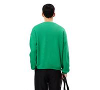 Lacoste Unisex Adult Accent Badge Fleece Loose Fit Sweatshirt