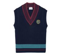 Lacoste Unisex Adult Badge Knitted Regular Sweater Vest