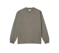 Lacoste Unisex Adult Cotton Loose Fit Sweatshirt - Grey - XS - Grey