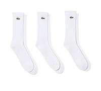 Lacoste Unisex Adult Logo Cotton Crew Socks (Pack of 3)