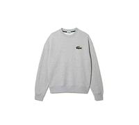 Lacoste Unisex_Adult Sh6405 Sweatshirts, Silver China, L
