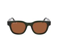 Lacoste Unisex Adult Sunglasses L6023S/N - Khaki with Solid Brown Lens