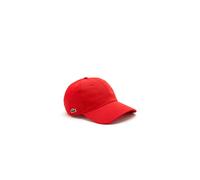 Lacoste Unisex Classic Fit Cap, Red, One Size