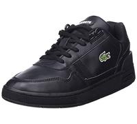 Lacoste Unisex Kids Trainers, Kids Low-Tops,Low Shoe,Street Shoe,lace up Shoe,Sports Shoe,Leisure,Schwarz,38 EU / 5 UK