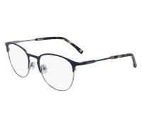 Lacoste Unisex L2251 424 Optical frames Metal Blue Round Normal Photochromatic