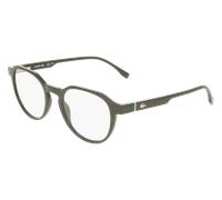 Lacoste Unisex L4008MAG-SET 275 Optical frames Bio-inject Green Brown Squared Normal
