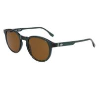 Lacoste Unisex Lacoste 301 Sunglasses Bio-inject Green Round Normal Normal