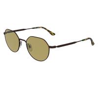 Lacoste Unisex Lacoste L268S 210 Sunglasses Metal Brown Brown Squared Normal