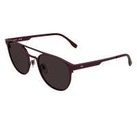 Lacoste Unisex Lacoste L275S 601 Sunglasses Metal Bordeaux Red Round Normal
