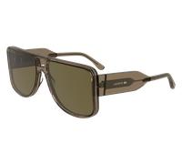 Lacoste Unisex L6056S 210 Sunglasses Acetate Brown Brown Squared Normal