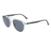 Lacoste Unisex Lacoste L881S 057 Sunglasses Injected Transparent Round Normal Photochromatic