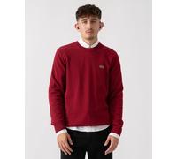 Lacoste Unisex Organic Cotton Sweater - Bordeaux 476