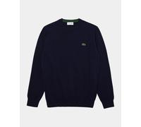 Lacoste Unisex Organic Cotton Sweater - Navy Blue 166 - Navy Blue 166 - L