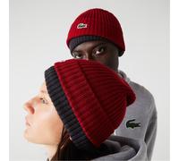 Lacoste Unisex Side Croc Bn Beanie Hat