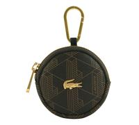 LACOSTE utility bag Coin Purse Mono Slate Black Shitake