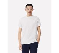 Lacoste UV Protect Lightweight Stretch Sport Short Sleeve T-Shirt Pure White - M