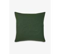 Lacoste Vert Logo-embossed Cotton Cushion Cover 50x50cm 1size