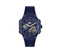 Lacoste Analog Digital Chrono Watch for Men LC33 Collection with Silicone Strap