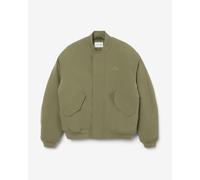 Lacoste Water-Repellent Taffeta Bomber Jacket Green - S