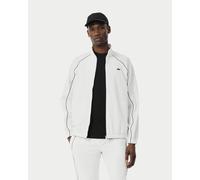 Lacoste Water-Repellent Trim Accent jacket white black - XL
