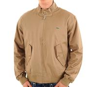 Lacoste Mens Waterproof Twill Harrington Jacket - Colour: CB8 Lion - Size: 54/L