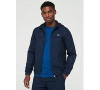 Lacoste Mens Zipped Hooded Sport Jacket Outerwear Windbreakers