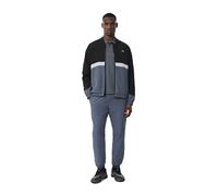 Lacoste Sport Printed Colour-Block tracksuit blue grey black - L