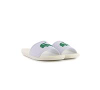 Lacoste White Green Flip Flops
