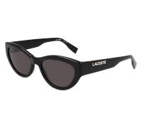 Lacoste Woman L6013S 001 Sunglasses Bio-inject Black Grey Cat Eye Normal Normal