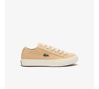 Lacoste Womens Backcourt Trainers in Brown Leather (archived) - Size UK 4