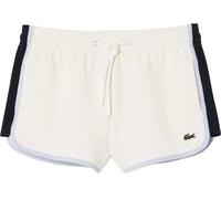 Lacoste Womens/Ladies Pique Contrast Panel Shorts - Cream - Cream - 8 UK