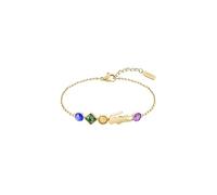 Lacoste Women's DEVA Collection - Earrings, Necklace or Bracelet in Yellow Gold-Tone Stainless Steel