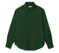 Lacoste Women's Flowing Lyocell Oversized Shirt - Green - Green - 6 UK