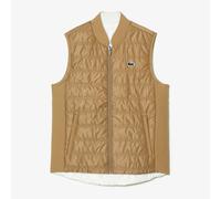 Lacoste Womens Golf Gilet in Beige - Size 8 UK