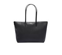 Lacoste Women's L.12.12 Concept Vertical Shopping Bag Tote, Black, One Size