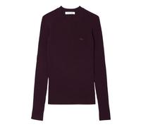 Lacoste Womens/Ladies 3D Merino Wool Ribbed Sweater Top