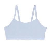Lacoste Womens/Ladies Logo Cotton Stretch Bralette - Blue - Blue - XXL