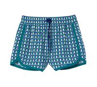 Lacoste Womens/Ladies Motif Draped Shorts - Blue - Blue - 8 UK S