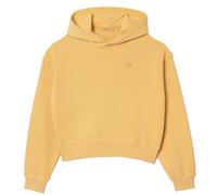 (12 UK, Orange) Lacoste Womens/Ladies Natural Dyed Oversized Hoodie