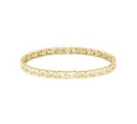 Lacoste Women's METROPOLE Collection Link Bracelet in Stainless Steel with Etched Petit Piqué - 2040465