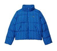 Lacoste Womens Monogram Hooded Puffer Jacket - Multicoloured - Multicoloured - 12 UK - 100% Mixed