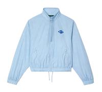 Lacoste Womens Monogram Track Jacket - Blue - Blue - 12 UK
