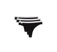 Lacoste Womens Pack Thongs Black L