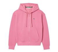 Lacoste Women's Pique Full Zip Hoodie - Pink - 8 UK - Pink