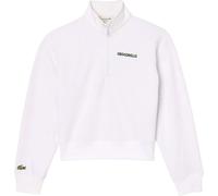 Lacoste Womens Quarter Zip Sweatshirt - - Size: 6