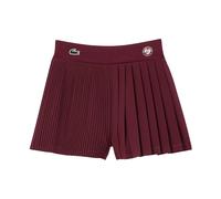 Lacoste Womens Roland Garros Edition Skort - Purple - 6 UK S - Purple - 100% Polyester