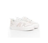 Lacoste WoMens sneakers L002 0722 - Beige Suede - Size UK 5.5