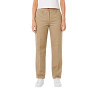Lacoste Women's Straight Leg Chino Trousers, Beige S