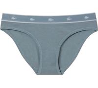 Lacoste Womens Cotton Stretch Briefs - Silver - XL - Silver